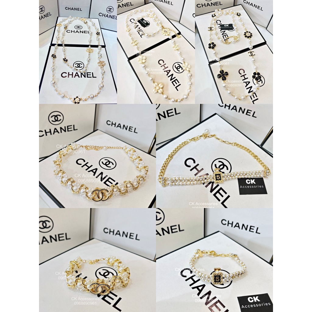 Chocker dây chuyền Ngọc Cao cấp Ngọc Ảnh thật Nhiều mẫu