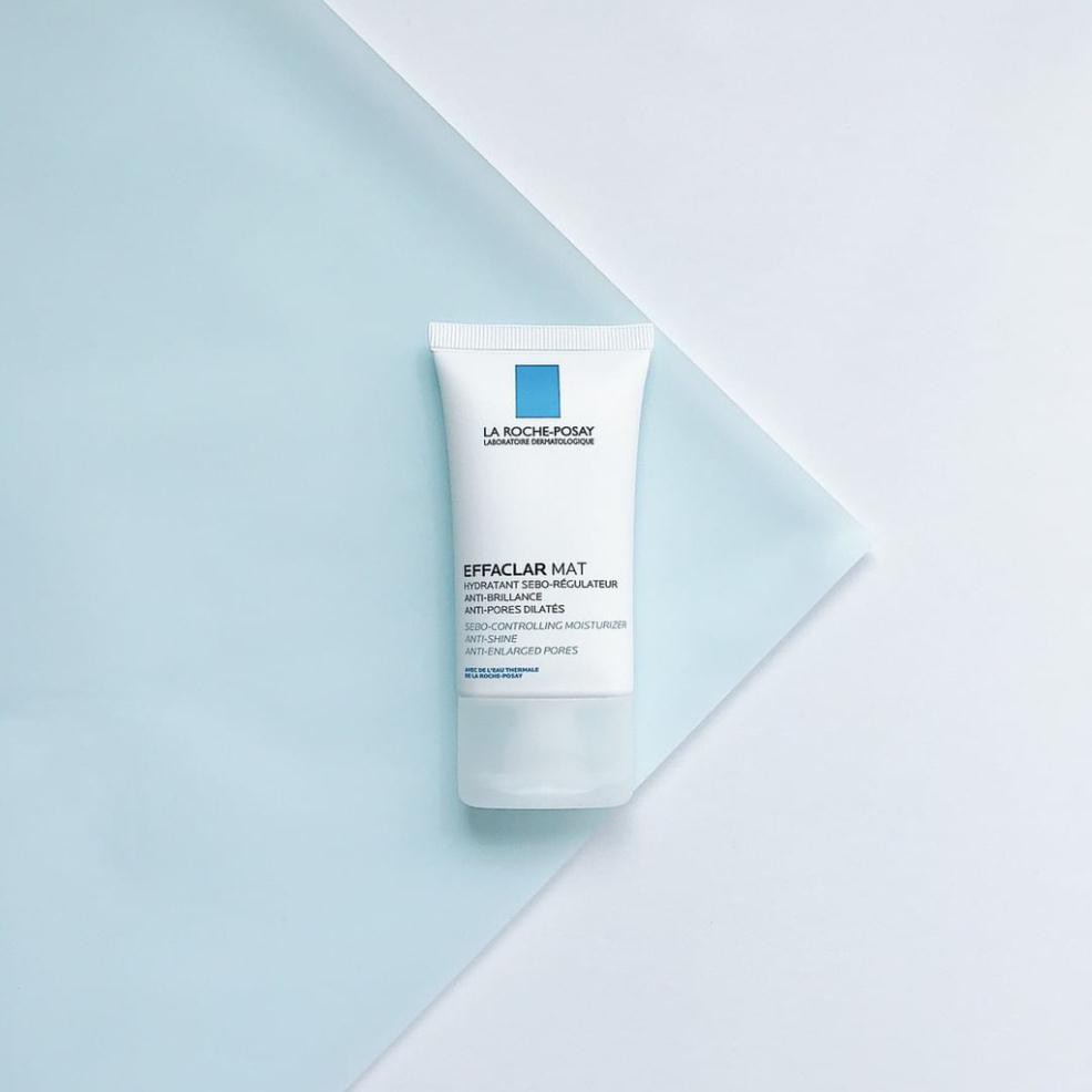 Kem Dưỡng Kiềm Dầu - La Roche-Posay Effaclar Mat 40ml ( Kèm Tẩy Trang Effaclar 50ml )