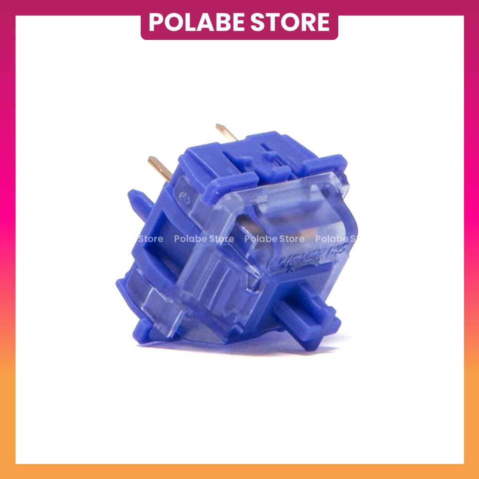 Gateron CJ Pom Switch Công Tắc Bàn Phím Cơ Gat CJ Pom Box 45g, CJ Pom Mx 50g Switch - Polabe Store