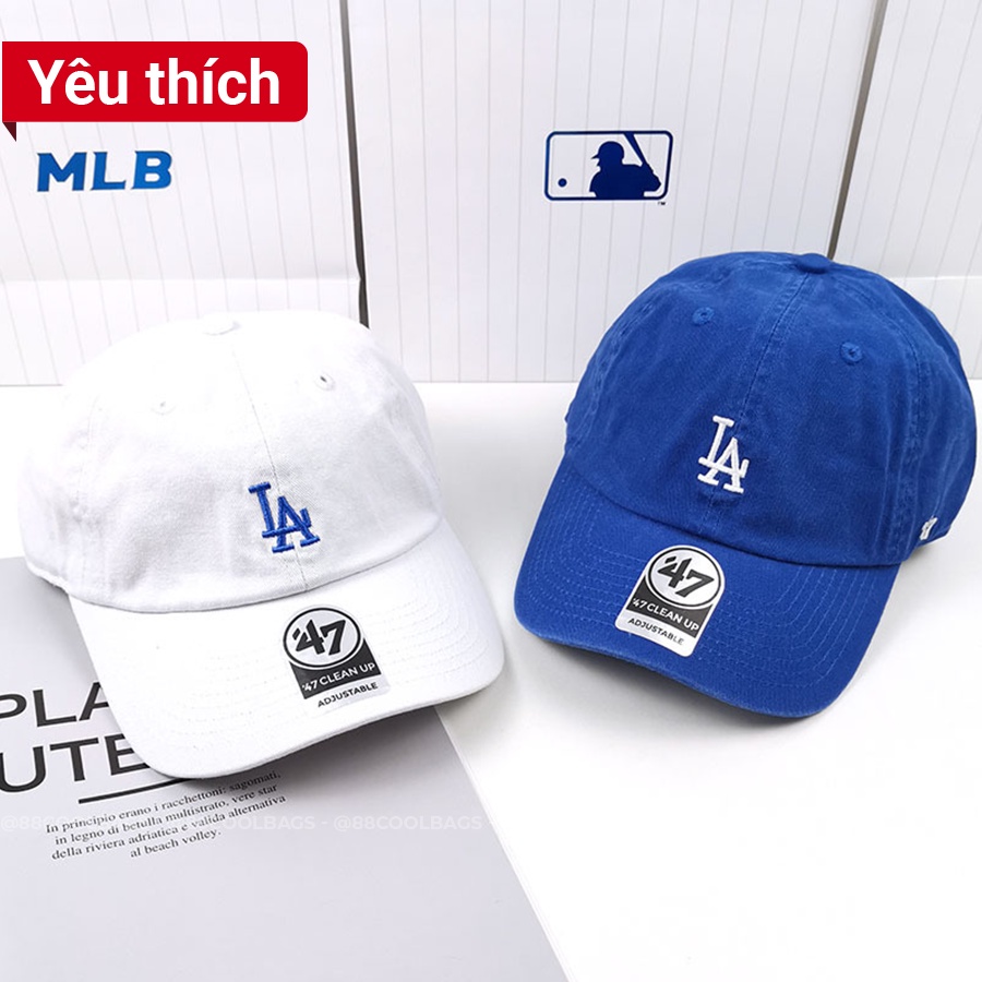 Mũ lưỡi trai thêu chữ LA hàng đẹp VNXK | 47 Brand MLB