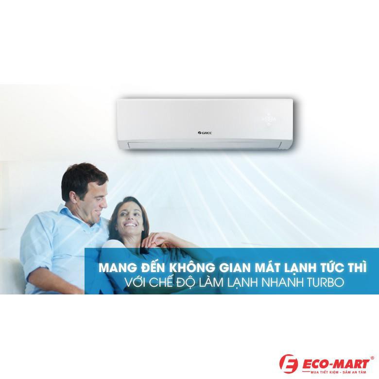 [Miễn phí vận chuyển tại Hà Nội]  Máy lạnh, Điều hòa Gree 18000BTU 1 chiều GWC18KD-K6N0C4(I/O) 2HP