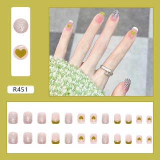 Set 24 Móng Tay Giả DIY R451-R500