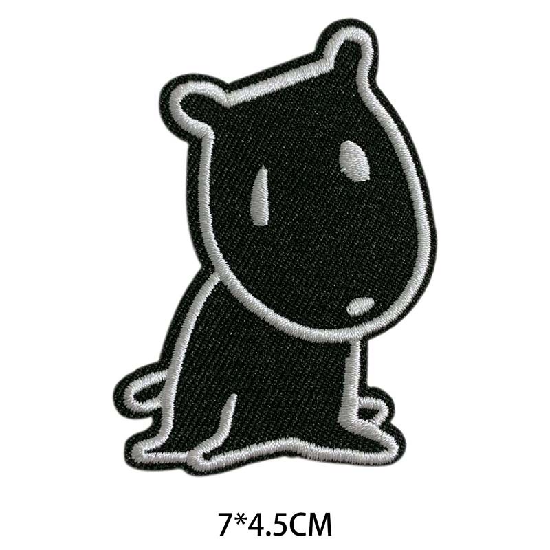 1 Miếng Dán Ủi Lên Quần Áo Trẻ Em / Áo Thun Thêu Họa Tiết Hoạt Hình Dog, Watt, Football