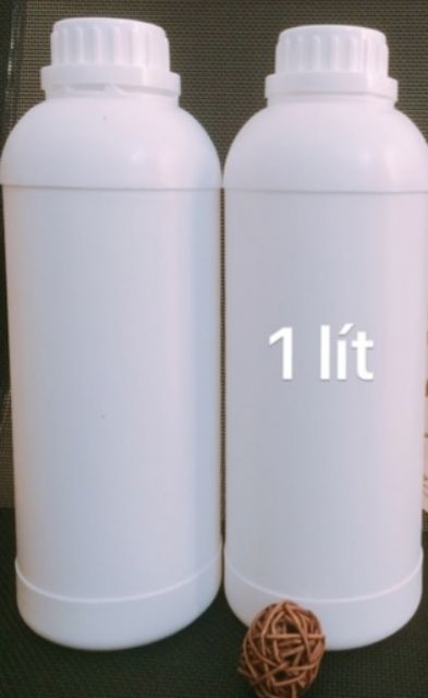 Chai Nhựa Trắng Đục HPDE Nắp Galenti 250ml - 500mL và 1 lít Siêu Xinh