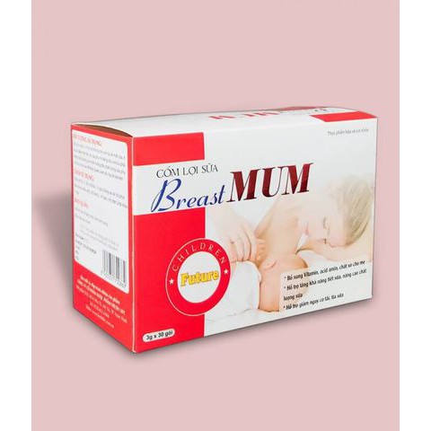 Cốm lợi sữa BREAST MUM -(Cam kết hiệu quả) Hỗ trợ tăng tiết sữa, giảm tắc tia sữa, bổ sung vitamin...