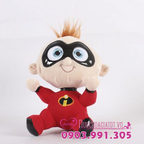 CÓ SẴN - Gấu bông Bé Jack Incredibles Gia Đình Siêu Nhân 20cm tặng túi quà