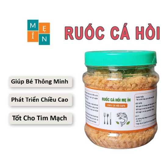 Ruốc Cá Hồi Sapa Mẹ Ỉn, Chà Bông Ăn Dặm Cho Bé | BigBuy360 - bigbuy360.vn