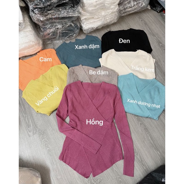 Áo len cổ vạt | BigBuy360 - bigbuy360.vn