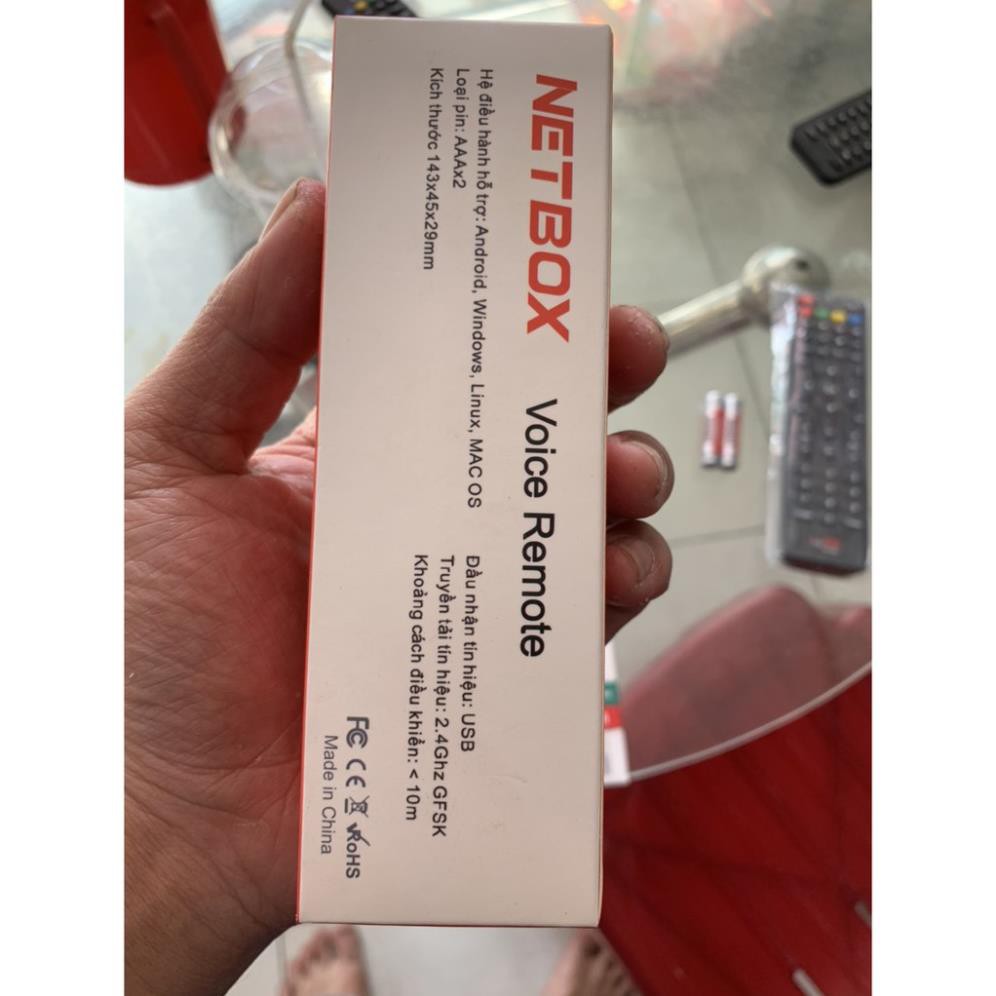 Chuột Bay Tìm Kiếm Giọng Nói Remote Mouse Netbox B2 Thông minh - Remote Mouse Netbox B2