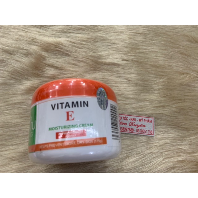 Kem massage mặt🌀GIÁ RẺ🌀 Vitamin E nắp cam 175g, cung cấp chất dưỡng ẩm, độ trơn giúp dễ dàng massage, da trắng mịn màng