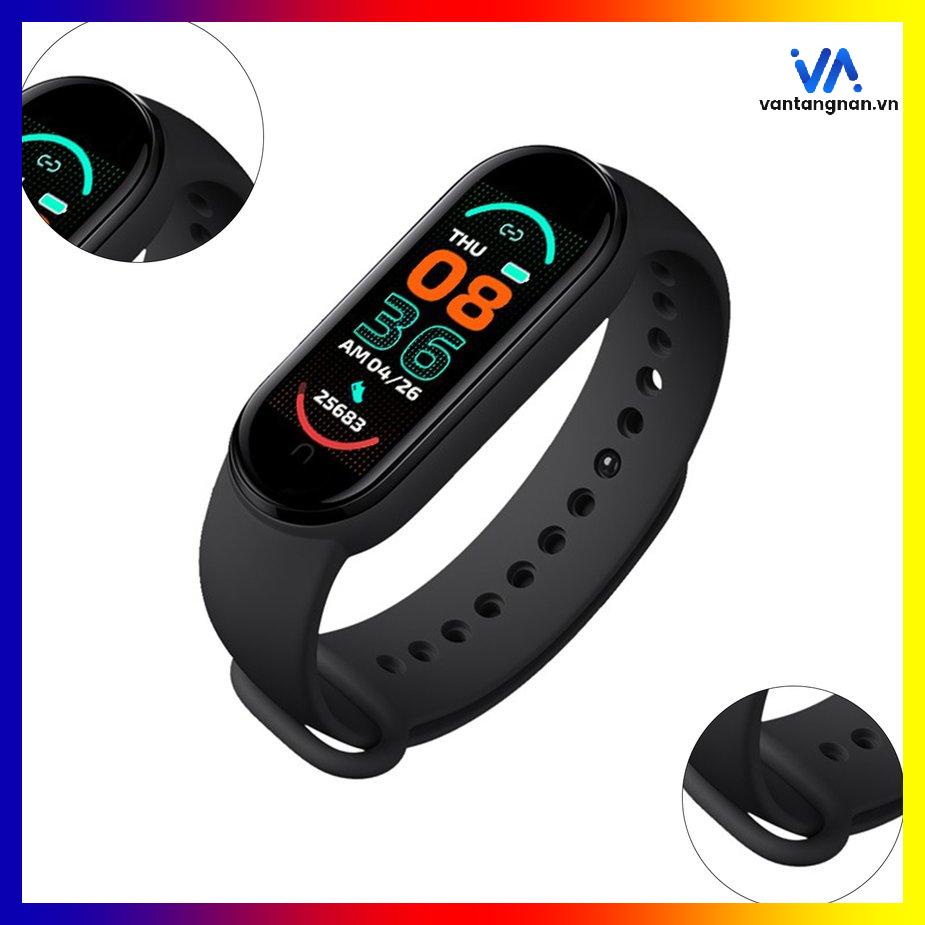 Đồng hồ vòng tay thể thao thông minh M6, Chống nước IP67, theo dõi sức khỏe, đo quãng đường, bước chân xiaomi