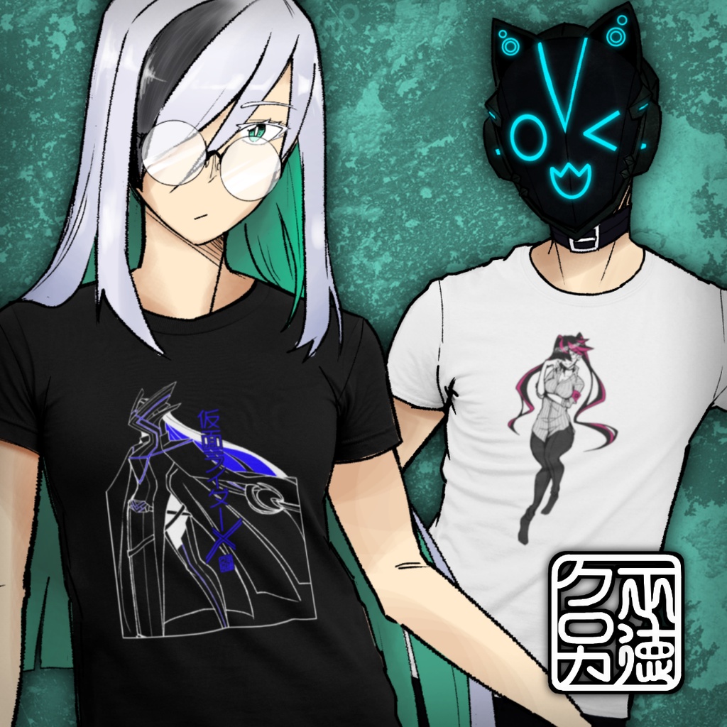 Áo thun cotton Unisex in hình Anime - Mask Maker [8 mẫu thiết kế tự chọn - Đen/Trắng]
