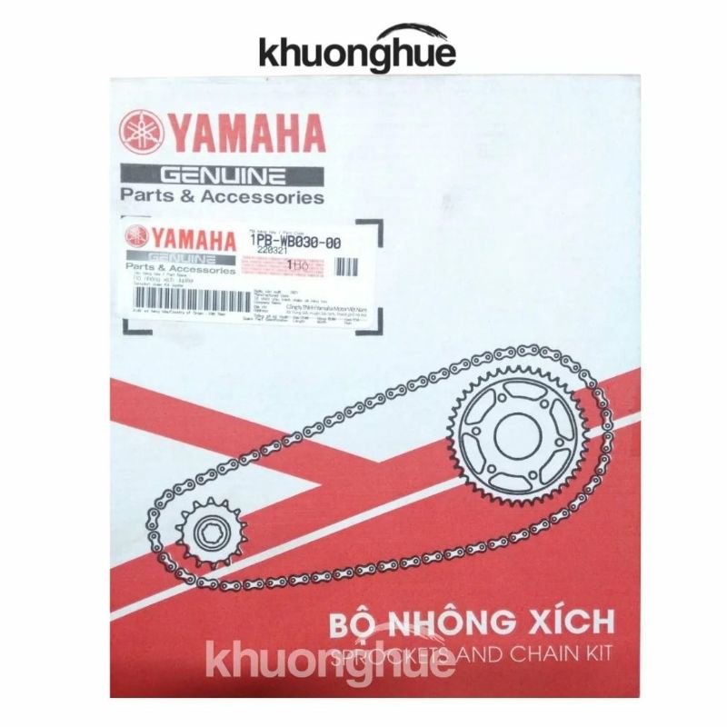 Bộ nhông sên xe Jupiter Fi hàng chính hãng YAMAHA