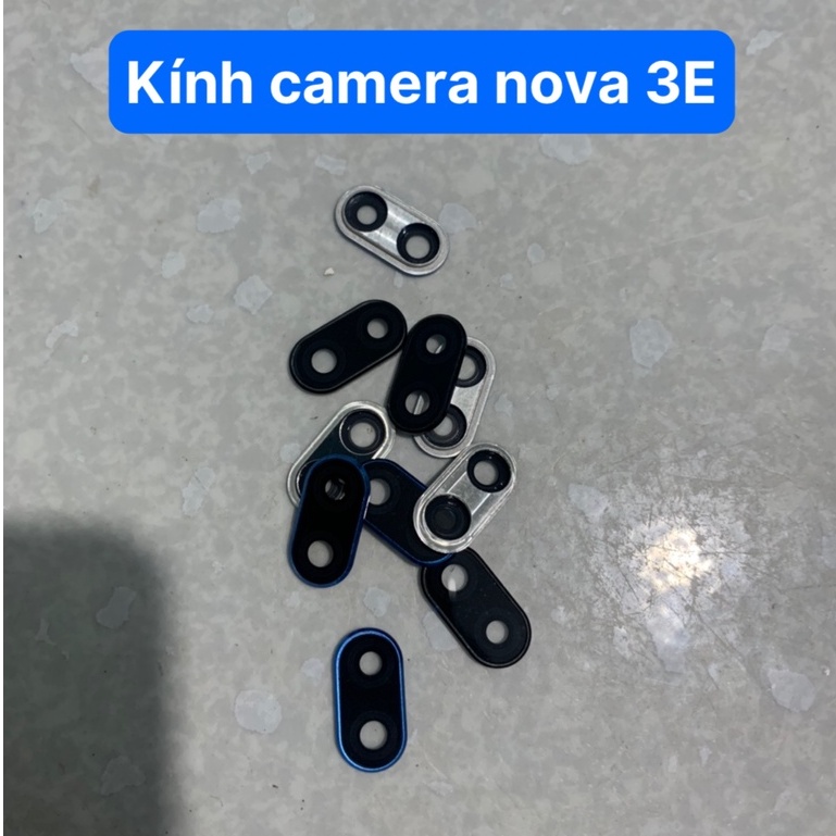 kính camera huawei nova 3E / P20 lite / gồm kính và vành