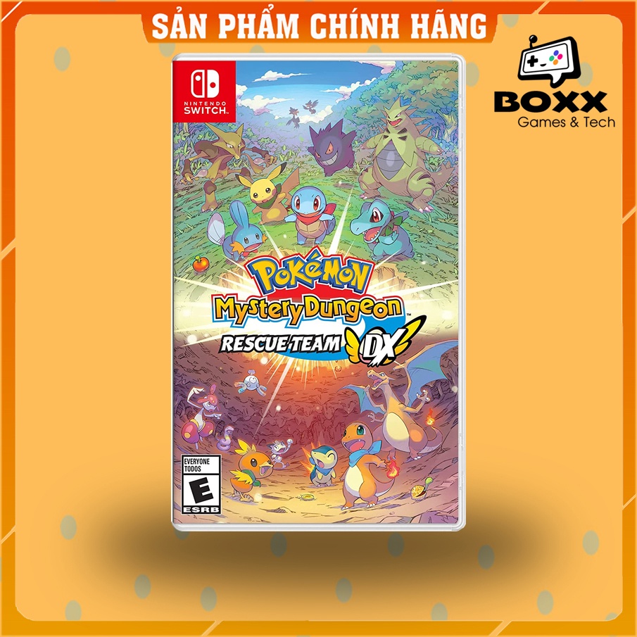 Băng Game Pokemon Mystery Dungeon: Rescue Team DX Nintendo Switch