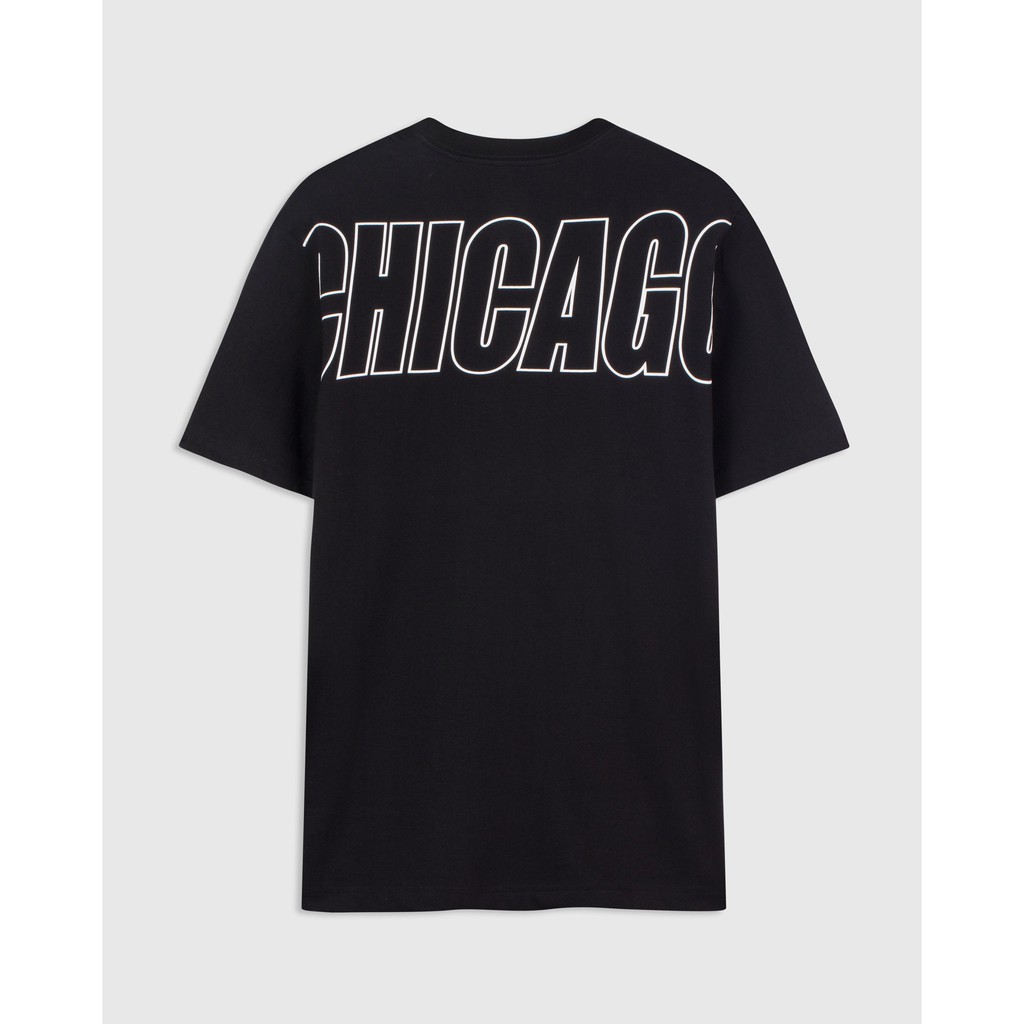 Áo thun nam nữ unisex CHICAGO In Black - Giá sỉ Unisex