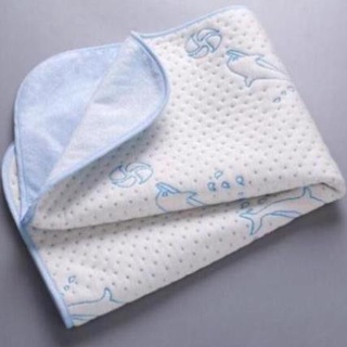 KIEN19 Tấm lót chống thấm 4 lớp cho bé sơ sinh mềm mại cao cấp an toàn thoáng khí KH08