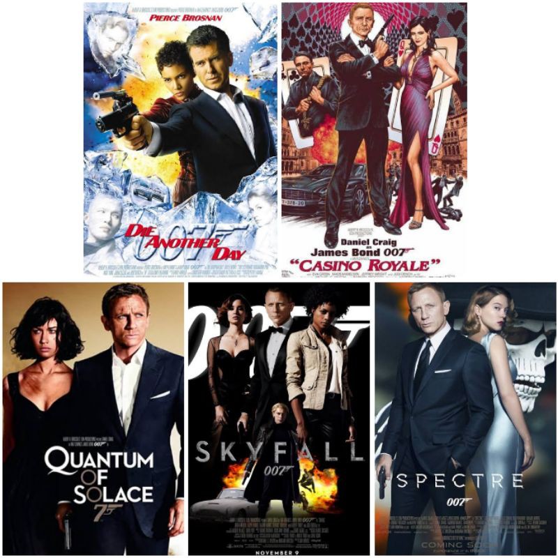 Bộ 5 Hộp Dvd Sưu Tầm Ngôi Sao Bóng Rổ James Bond 5 Mp4