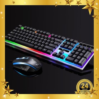 [xả khBộ bàn phím máy tính giả cơ G21 kèm chuột chơi game cực đỉnh, bàn phím có đèn led dành cho game thủ -Pkphuonghoang