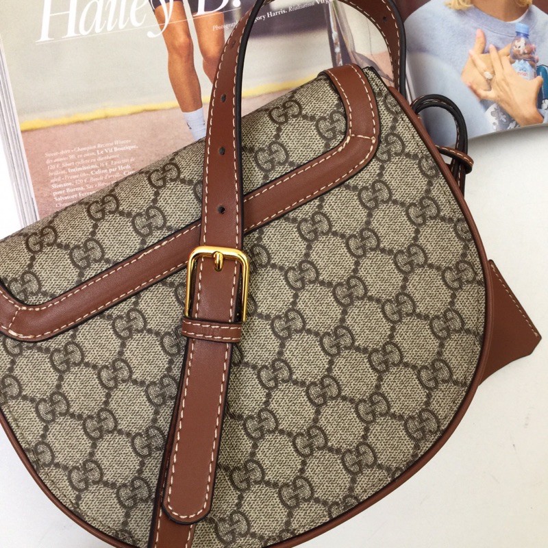 Túi đeo chéo Gucci pad lock GG GC da thật cao cấp mẫu siêu hot hit