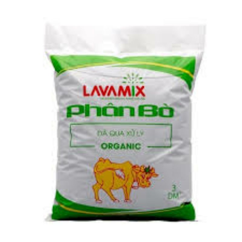 PHÂN BÒ đã qua xử lý, sạch, 3dm3 và 10dm3