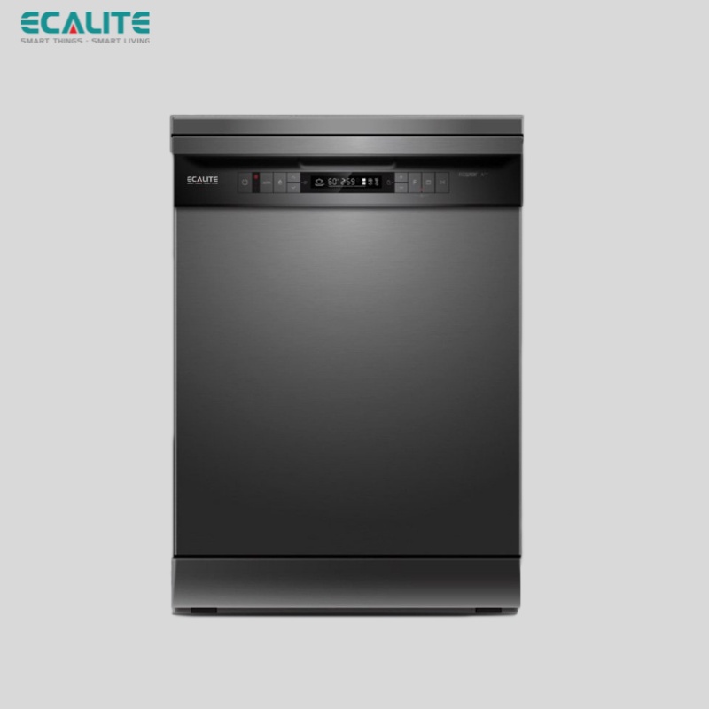 Máy Rửa Chén Độc Lập Ecalite EDW-JA6014ABUV - Màu Đen