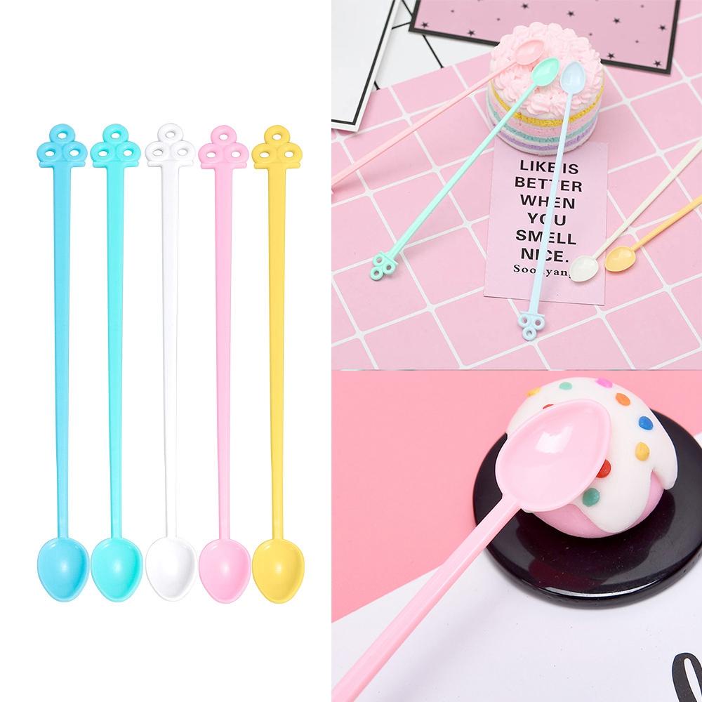 Cây Khuấy Cà Phê / Trà Mini 30 Đầu Khuấy Nhiều Màu Sắc