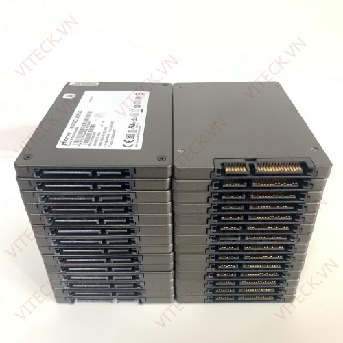 Ổ Cứng SSD Sever Hàng tháo máy Số lần khởi động ít Micron M500DC 240GB 2.5 inch - Chính Hãng - BH 12T Mới 99%