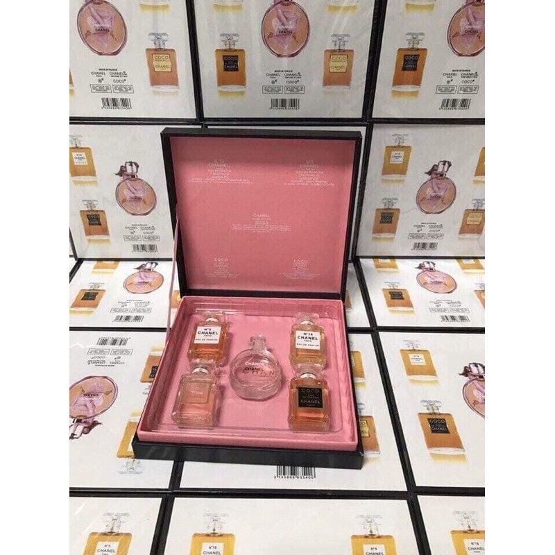 Nước hoa set 5 chai