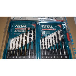 Bộ 16 mũi khoan sắt, bê tông và gỗ total ingco tacsd6165