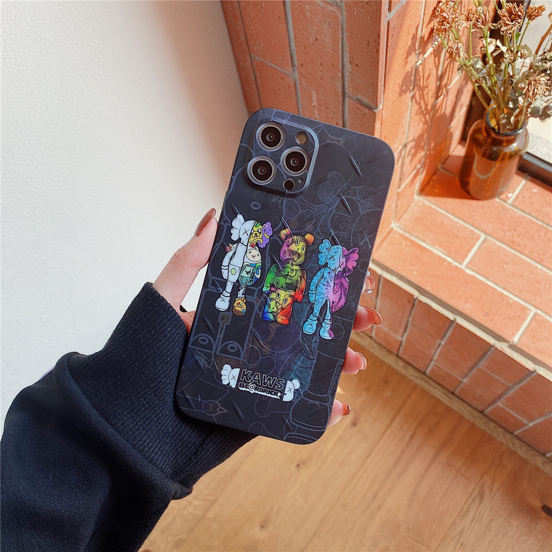 Ốp điện thoại nhựa dẻo họa tiết logo KAWS nổi tiếng cho iPhone12 mini 11 PRO MAX 7/8plus SE2020 X/XS XR XSMAX | BigBuy360 - bigbuy360.vn