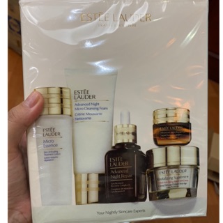 Set Bộ Dưỡng Da Estee Lauder Travel Exclusive 5 Món.