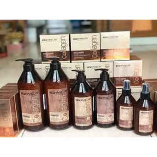 HẤP DẦU PHỤC HỒI TÓC HANEDA COLLAGEN (MẪU MỚI) SIÊU BÓNG TÓC 500ML