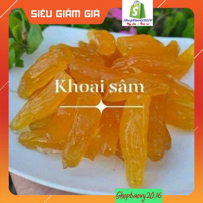 1Kg Mứt Khoai Sâm Sấy Dẻo ★LOẠI NGON★ Không đường đà lạt