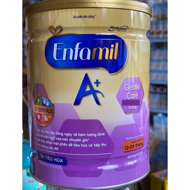 Sữa bột Enfamil A+ Gentle Care 900g