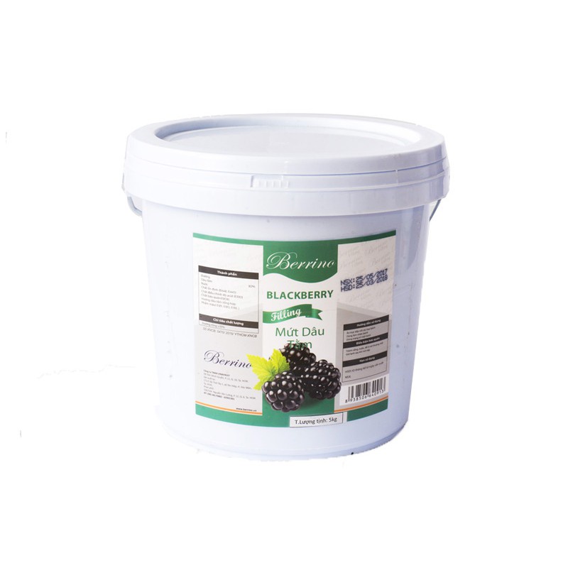 Mứt hiệu Berrino đủ loại 5kg