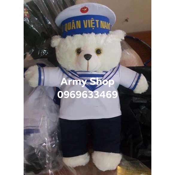 Gấu bông chiến sỹ, lính hải quân