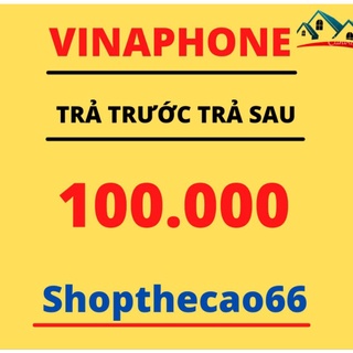 Thẻ cào Vinaphone 100k