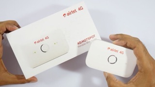 Phát wifi 4G Huawei E5573 logo airtel