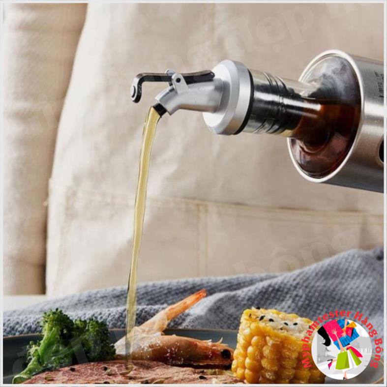 (SIÊU RẺ) Chai đựng dầu ăn, nước mắm cao cấp có dấu tích dành cho nhà bếp