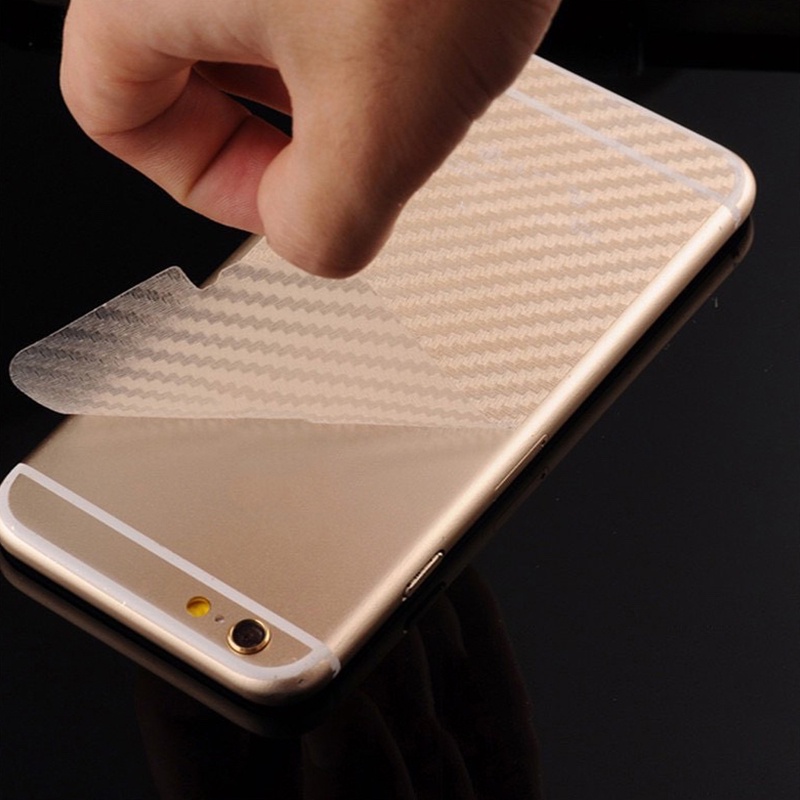 Dán Lưng Điện Thoại Iphone Cacbon Chống Vân Tay