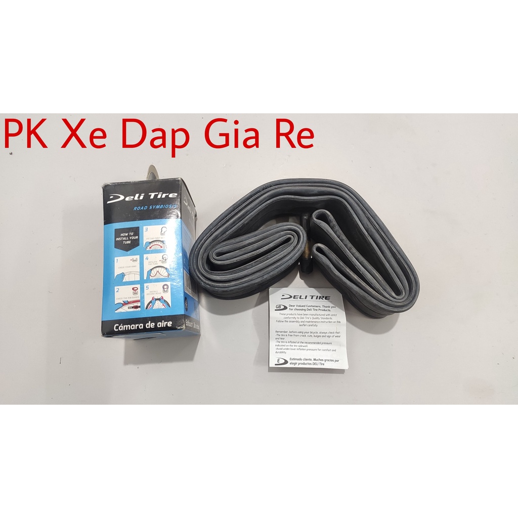 Săm Deli Indonesia 27.5x1.75/2.125, Săm xe đạp thể thao 27.5