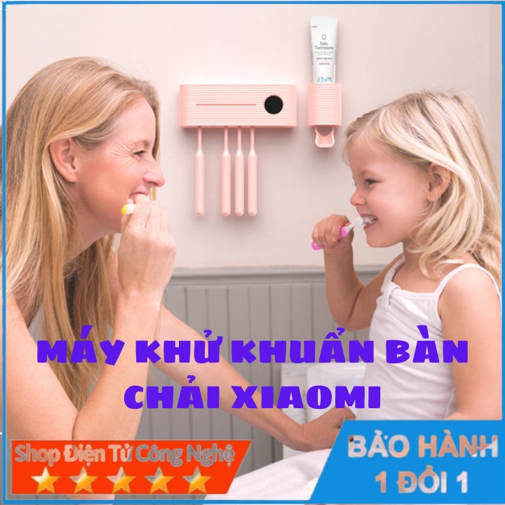 Máy khử khuẩn bàn chải Xiaomi- khử khuẩn bằng tia UV