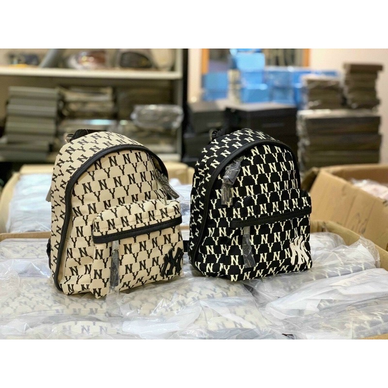 Balo Mini MLB  Monogram Backpack size 19 x 23 x 11