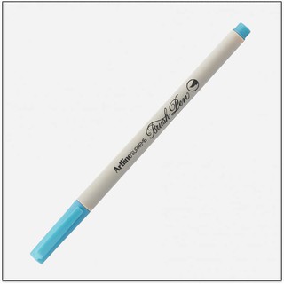 Bút lông đầu cọ viết calligraphy Artline Supreme Brush EPFS-F - Màu xanh lam nhạt (Pale Turquoise)
