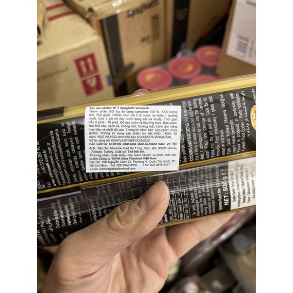 Mỳ spaghetti 500g - mỳ sợi Ý