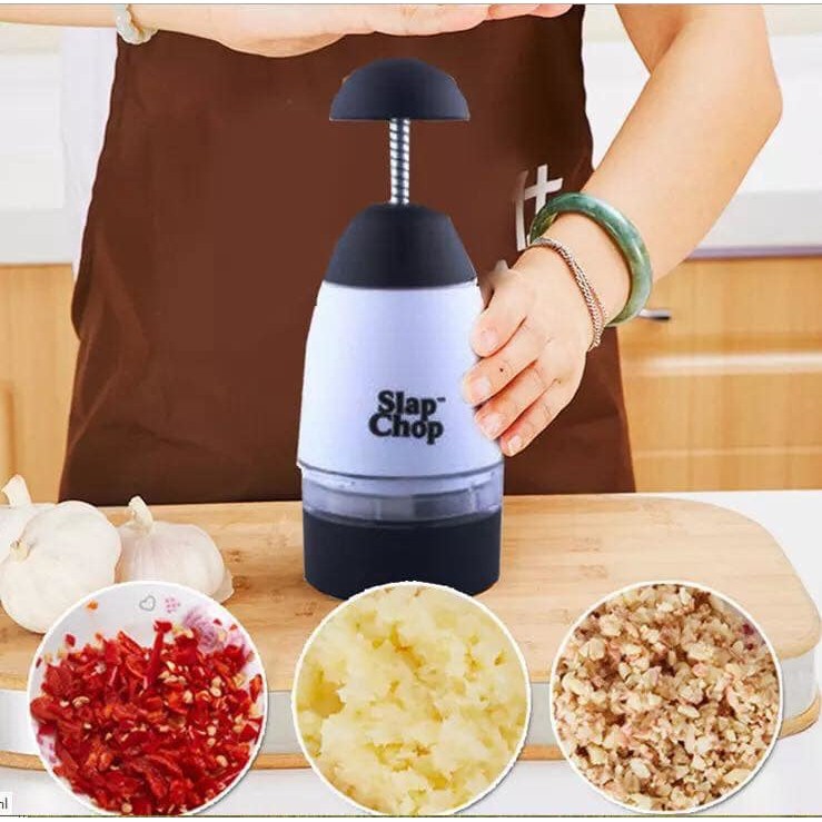 combo 6 dụng cụ băm hành tỏi slap chop .