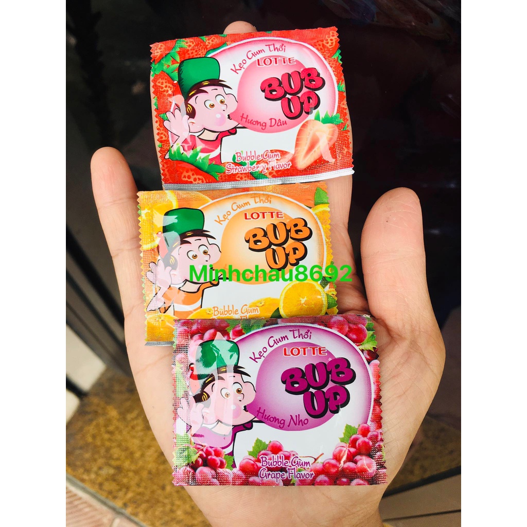 1 cái kẹo cao su BUB UP LOTTE