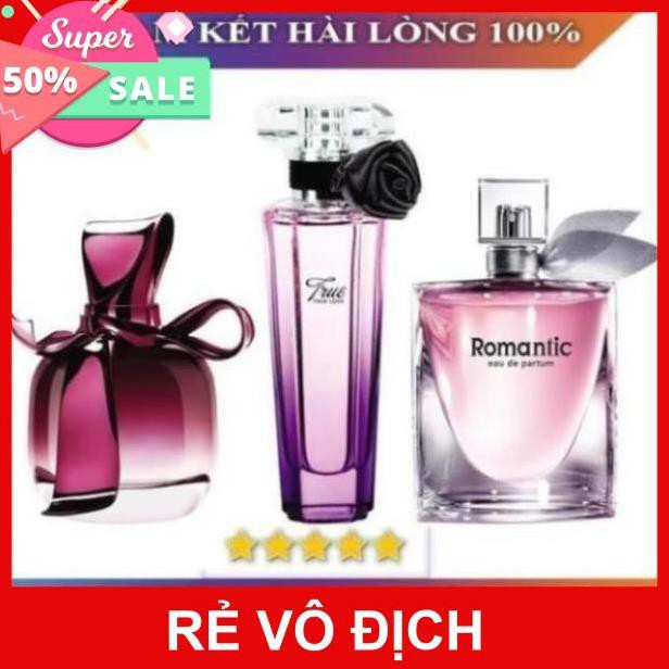 Set 3 Chai Nước Hoa Nữ Cao Cấp Flower Of Story Perfume Fragrances 75ml