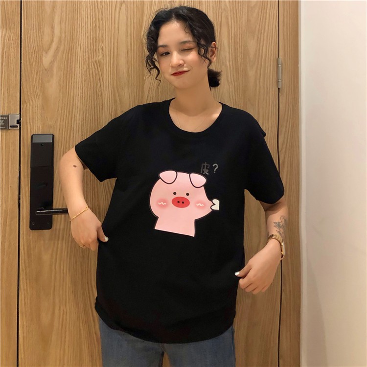 Áo thun unisex tay lỡ form rộngAH1485 dành cho nam nữ họa tiết thời trang